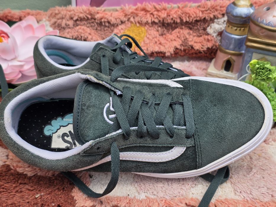 Vans кецове естествен велур N38