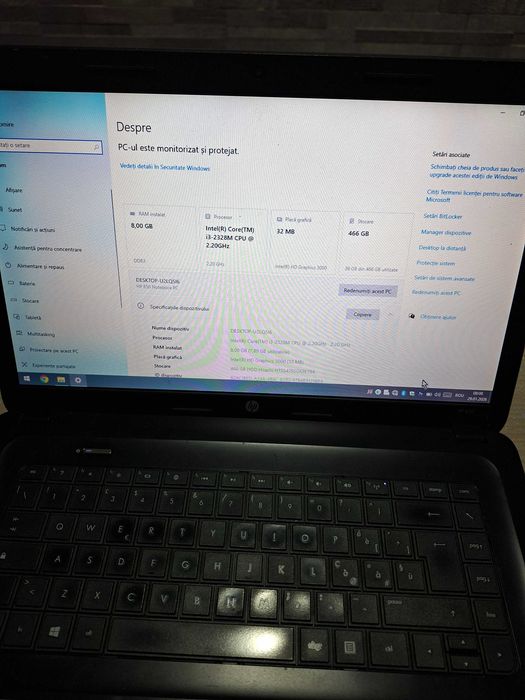 Pc laptop HP pavilion i3