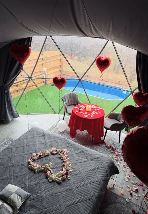 Глэмпинг, дом для отдыха