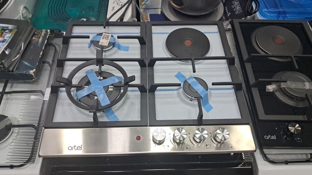 ARTEL варочные газовые панель Зажигалка Газ-контроль Чогунний решётка
