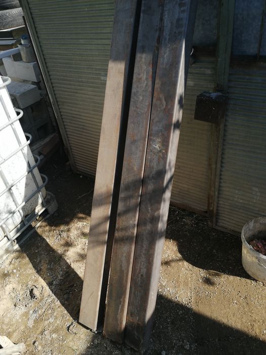 Vând 3buc teava rectangulara 120mm x80mm x4mm