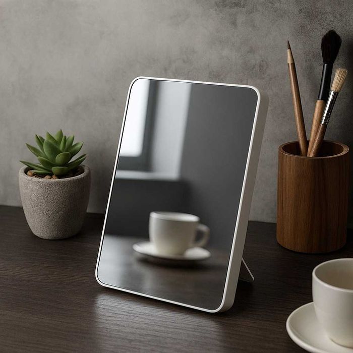 Компактно настолно огледало за перфектна визия навсякъде