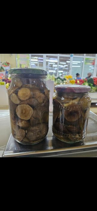 Грибы маринованные