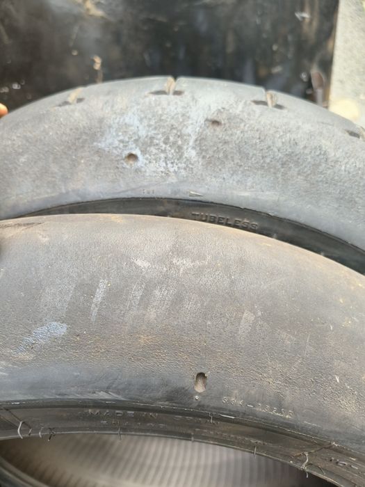 Metzeler K1/Michelin 120/165