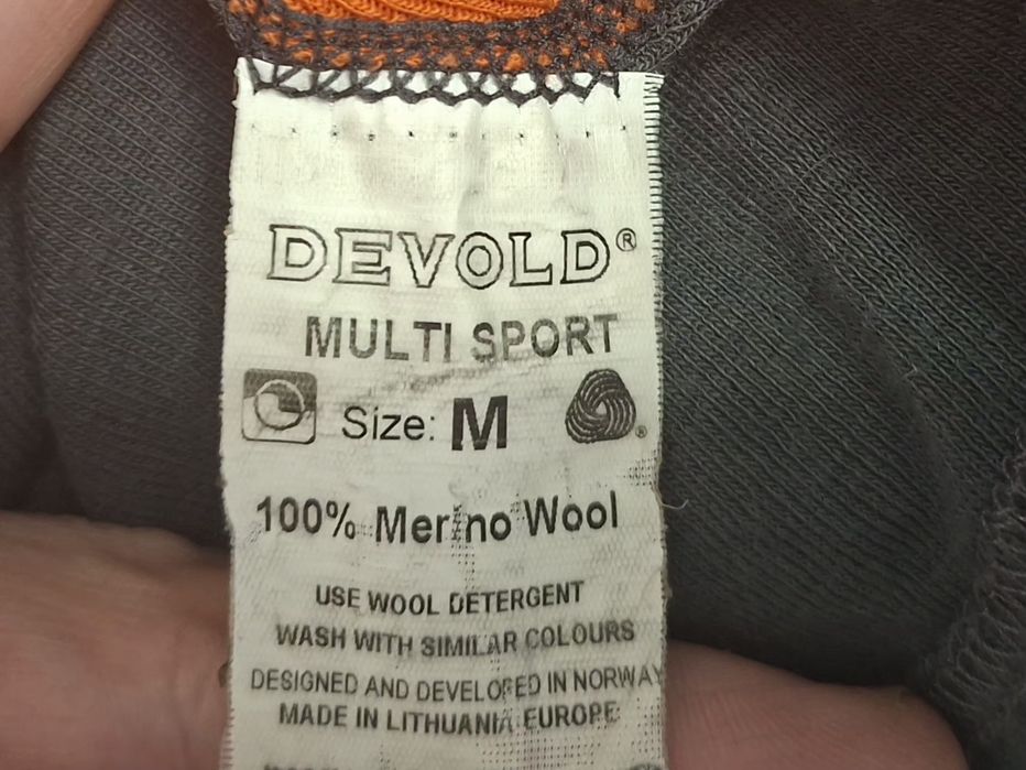 Devold-Ориг.блуза Мерино!