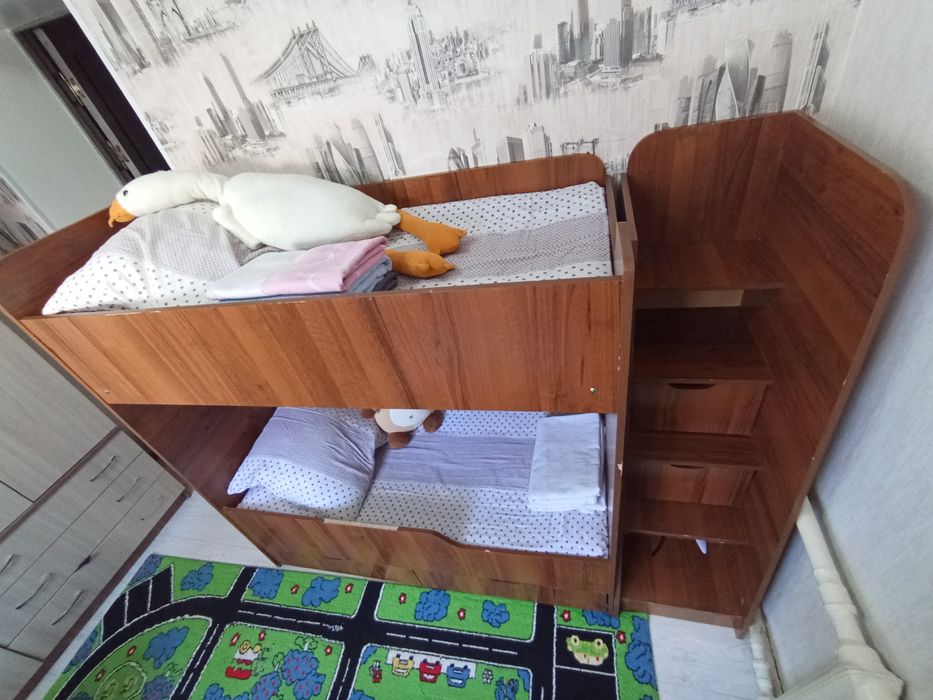 Детская кровать 2х ярусная