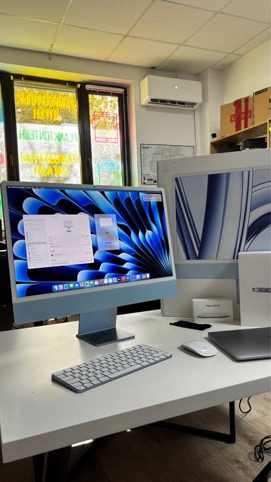 iMac М3 2023 года, Полная комплектация+Magic Mouse