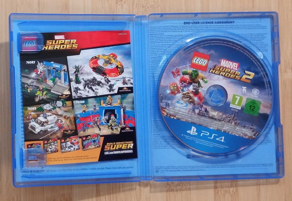 Диск с игра Lego Marvel Super Heroes 2 за PS4