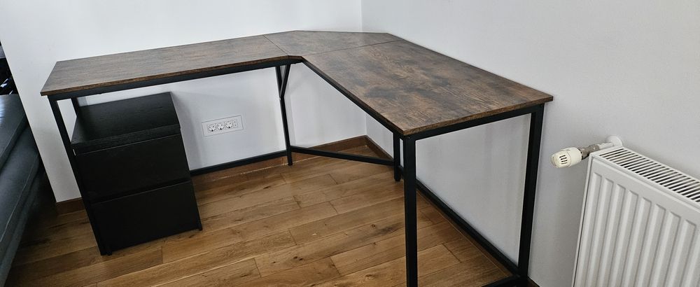 Birou colt set complet VASAGLE  IKEA, stare perfecta