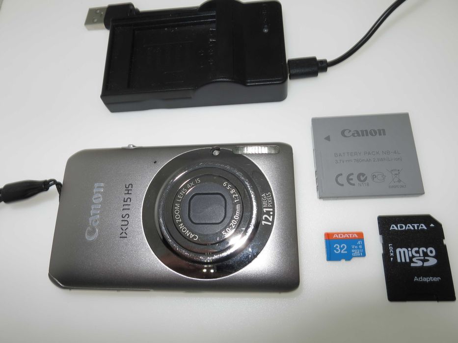 Canon IXUS 115 дигитална камера фотоапарат с FULL-HD видео отличен