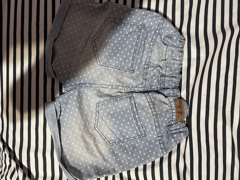 Pantaloni scurti denim fetite 11/12 ani