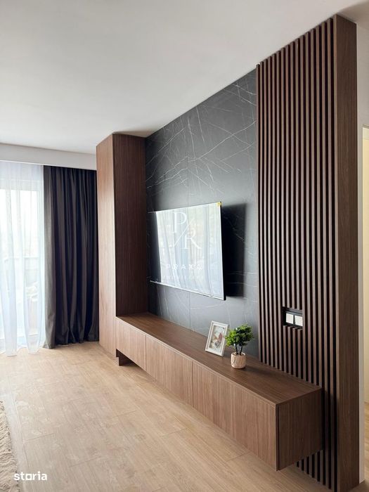 Apartament 2 camere, 45mp, terasa, LIFT, parcare, mobilat partial, str