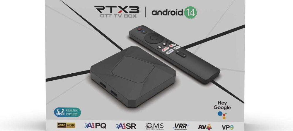 TVBOX RT-X3 ELEBAO 4/32 Прошивка+бесплатные каналы