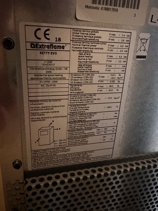 Продавам пелетна печка