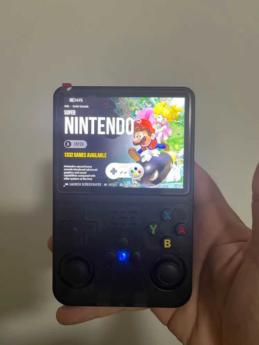 Consola de jocuri retro R36S NOU, card 64GB inclus, 15000 de jocuri