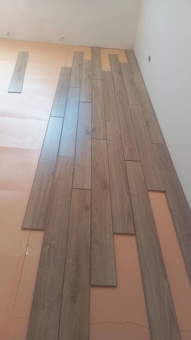 Наливной пол-Ламинат