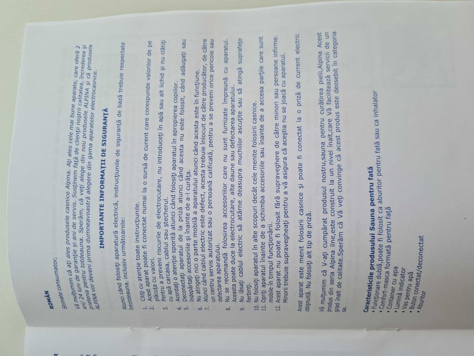 Saună  facială  Alpina