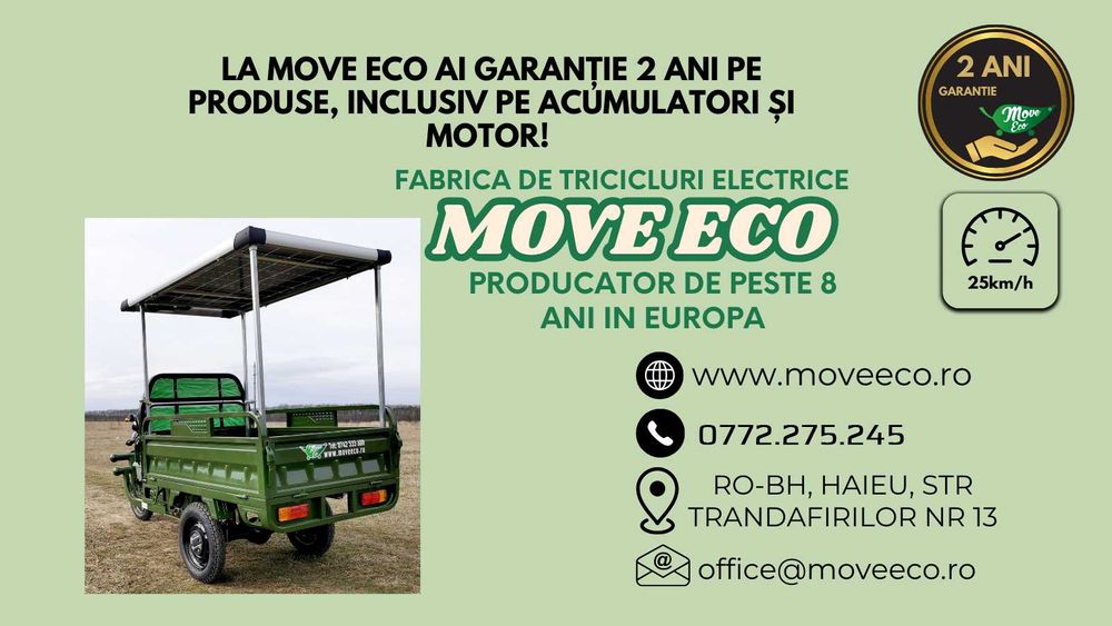 Triciclu electric persoane adulte - Cargo 500 EEC 60/45 - Basculabil