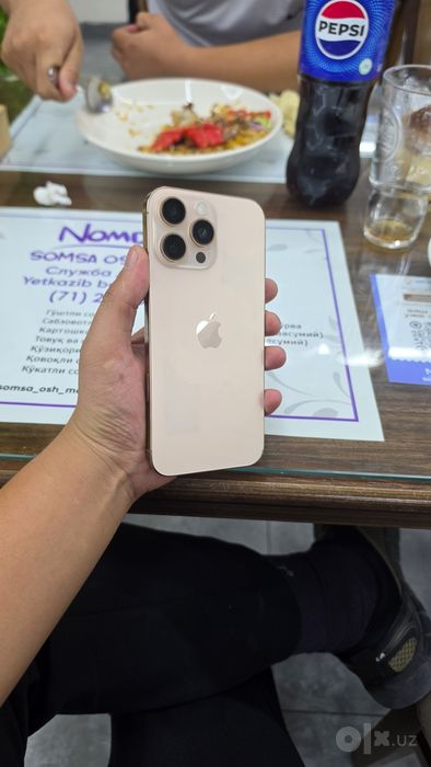 iPhone 16 Pro Max // 256 GB ideal