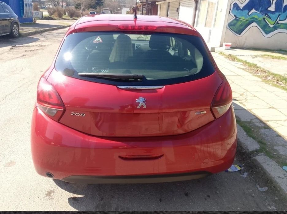 Peugeot 208 1.2 VTI 82 EURO 6, закупена от СФА, АГУ BRC.