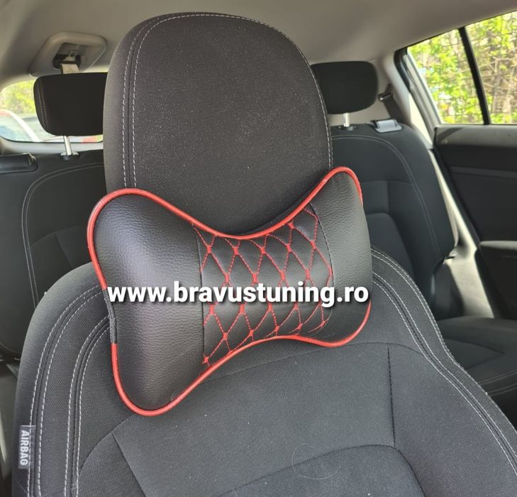 Perne tetiera auto set de 2 buc PIELE ECOLOGICA Confort