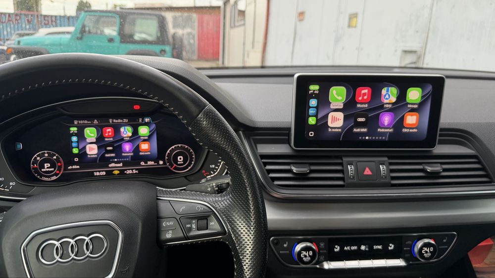 Activare harti Waze/Google Maps in ceasurile digitale pt Audi