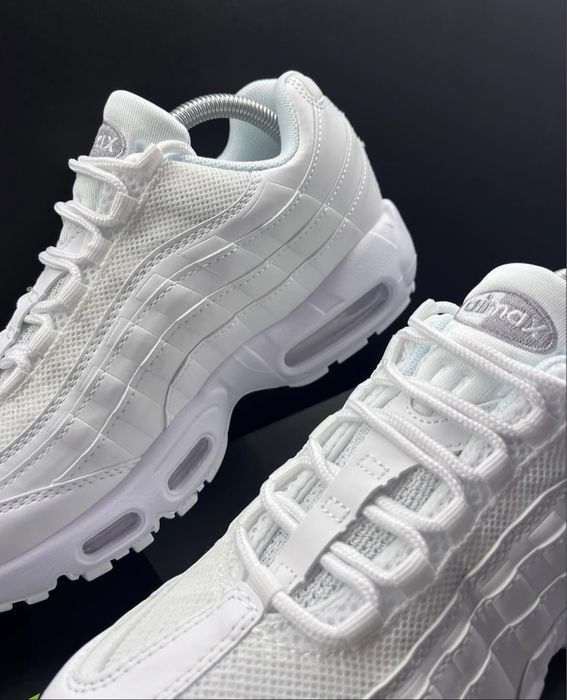 Nike Air Max 95 Triple White - 40,41,42,43,44,45,46