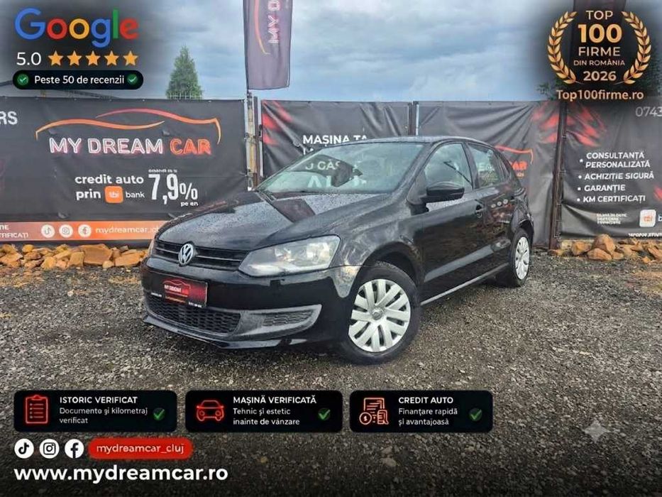 Volkswagen Polo 1.4 Comfortline Rata de la 647 Ron/Navigație/ AndroidAuto/Apple Carplay/Credit Auto/Istoric