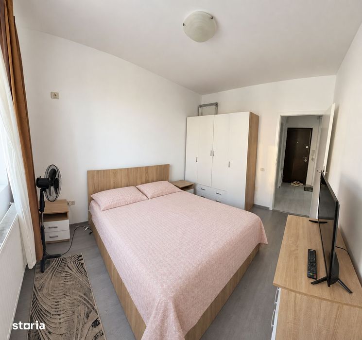 Apartament 2 camere mobilat și utilat loc parcare Chiajna str Soarelui