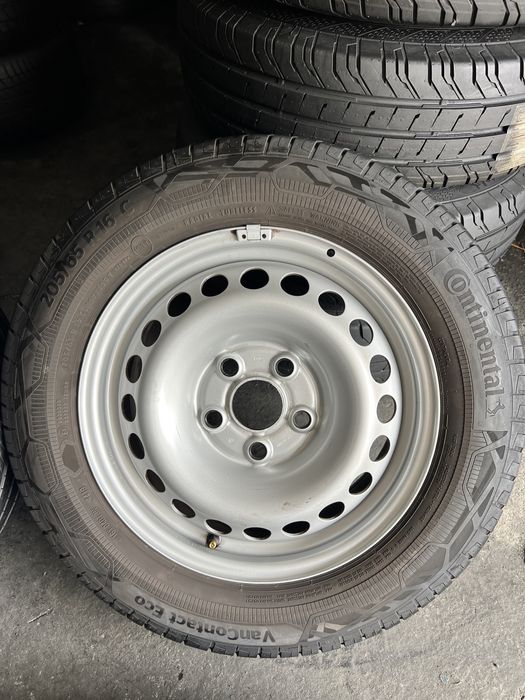 Roti Vw Transporter T5 ,T6 + anvel vara ca NOI Continental 205/65/16 C