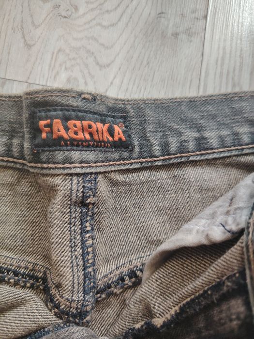 Дънкова пола, черна с бродерия