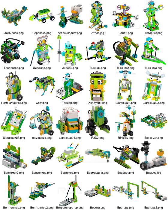 Ko'rsatmalar  Lego Wedo 2.0