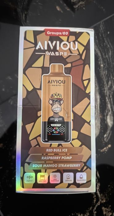 Vape 150.000 pufuri 6 in 1 cu 3 arome combinabile