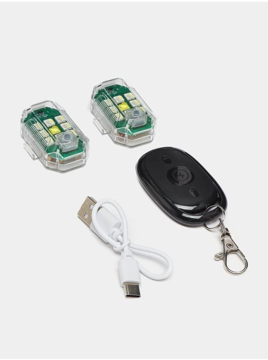 7 xil rangdagi stroboskob 2 dona bir juft,