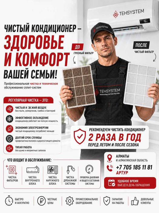 Чистим кондиционер для чистого воздуха