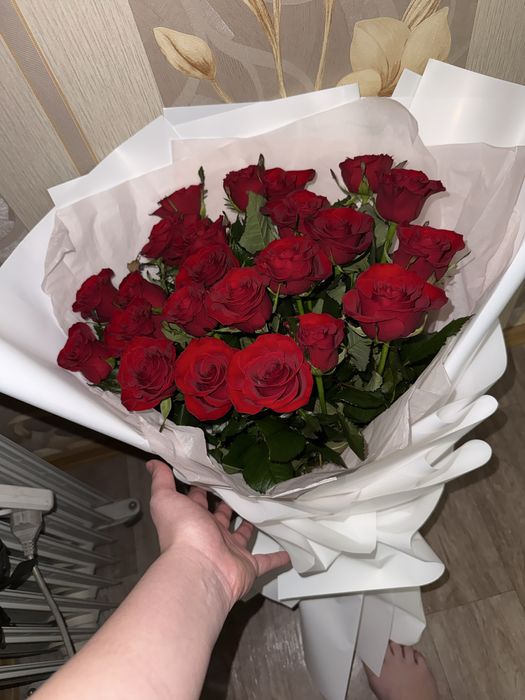 Букет роз свежие