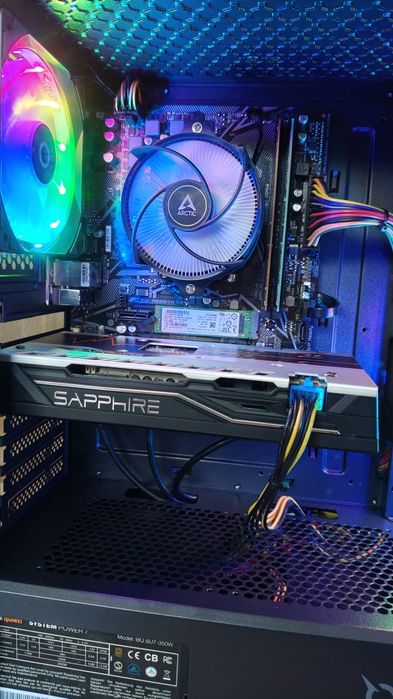 Pc gaming Rx 580/Ryzen 5 2600/16gb ram Gta V Fortnite Cs 2