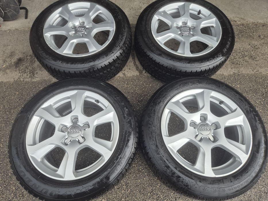 5х112/16 с гуми Ауди А3 А4 Q3 Q5 5x112/16 Audi VW Skoda Seat
