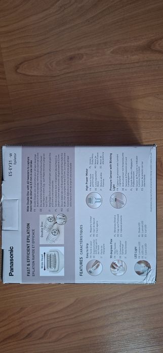Epilator Panasonic ES-EY31-W503, Wet & Dry,