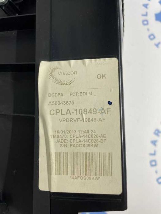 Display ceasuri bord Range Rover Vogue IV 2012-2017 COD: CPLA-10849-AF