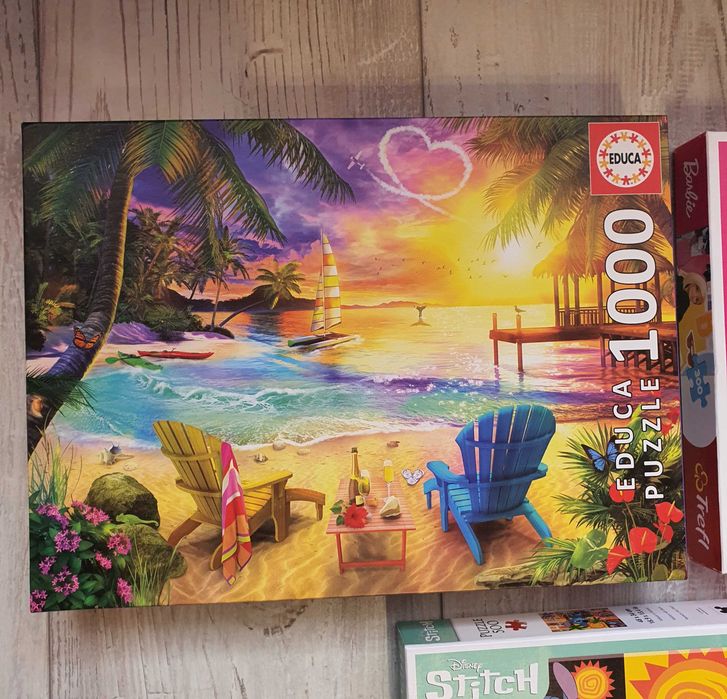 Детски пъзели Trefl 200, 300 и 1000 части