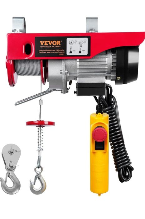 Troliu electric vevor 250kg,500w nou