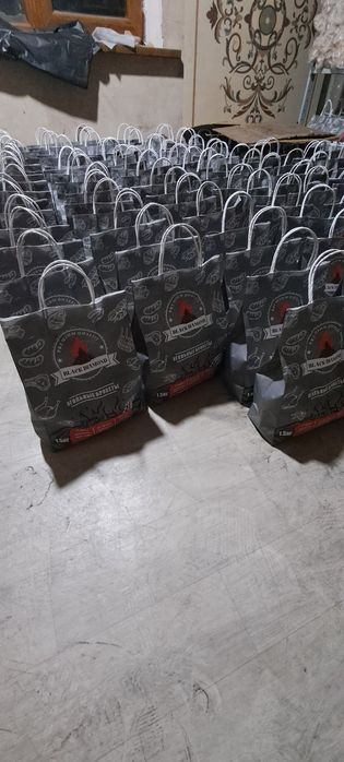 Briket optim koʻmir 1,5 kg 60-70 ta shashliga yetadigan