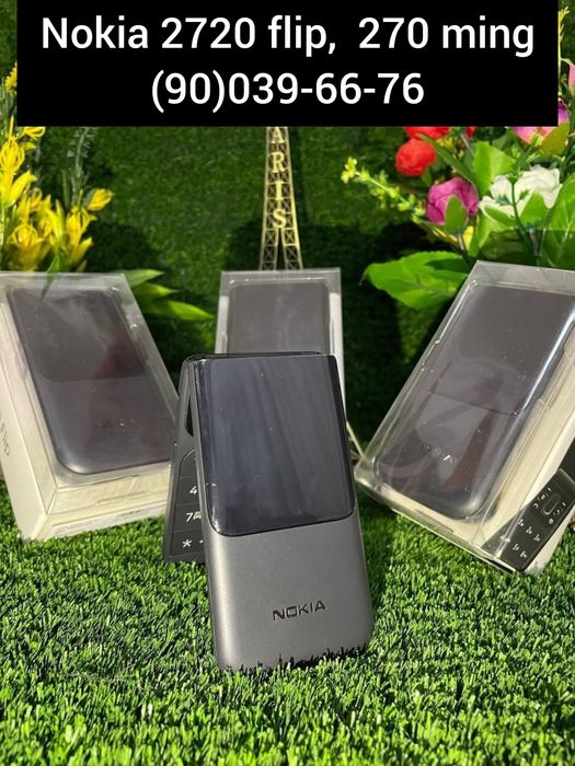 Nokia 2720, 2660, Kafolat, Yengi tella, Dostavka va Ish vaqti 24/7.