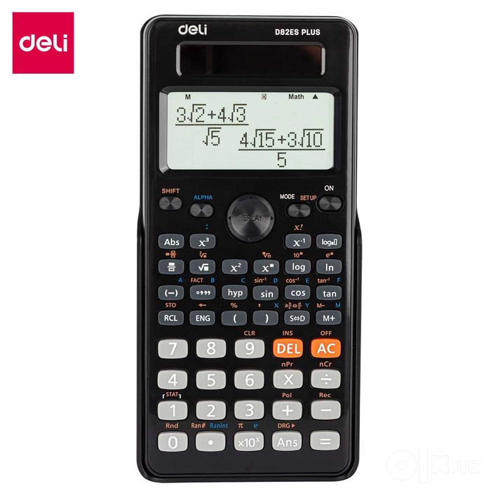 Калькулятор научный 170X85X20мм Deli ED82ES