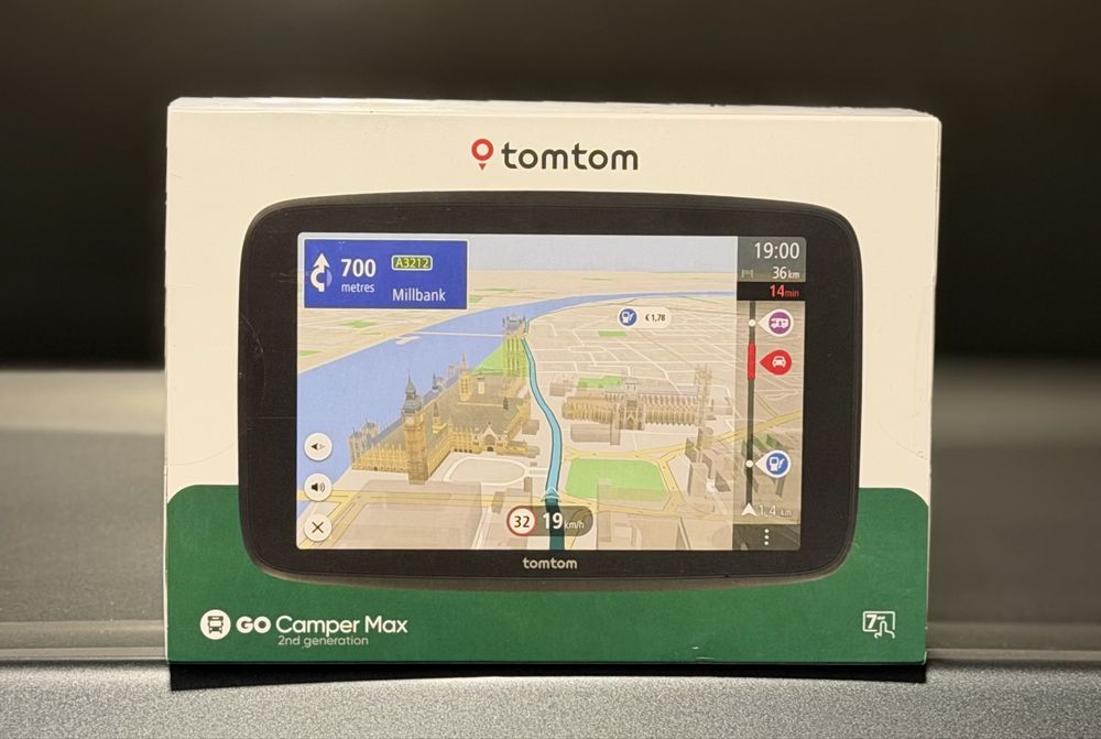 НОВО!!! GPS навигация за кемпери, каравани и моторхоуми TomTom GO Camper Max 2nd Generation (7”)