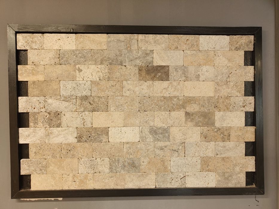 Travertin antichizat silver