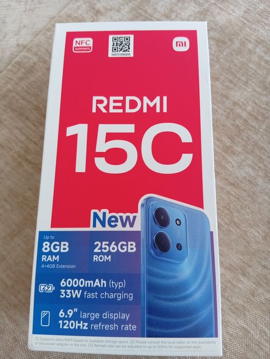 Vând Redmi 15 C 256 GB