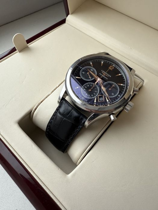 Часы мужские Longines Column-Wheel Chronograph