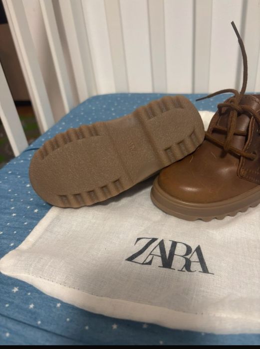 Ghete piele naturală Zara 22 impermeabile